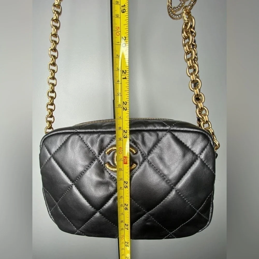 Chanel Métiers d’Art CC Jewel Mini Camera Bag – Rothenium (Grey) Color Lambskin - Picture 9 of 16